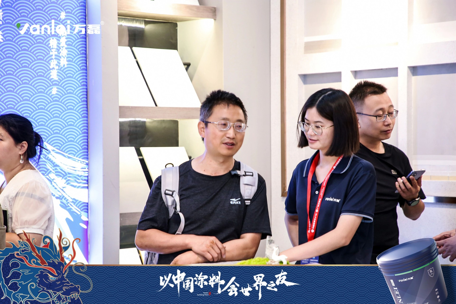 七年蟬聯(lián)展館人氣王！萬磊涂料，以中國涂料，會世界之友