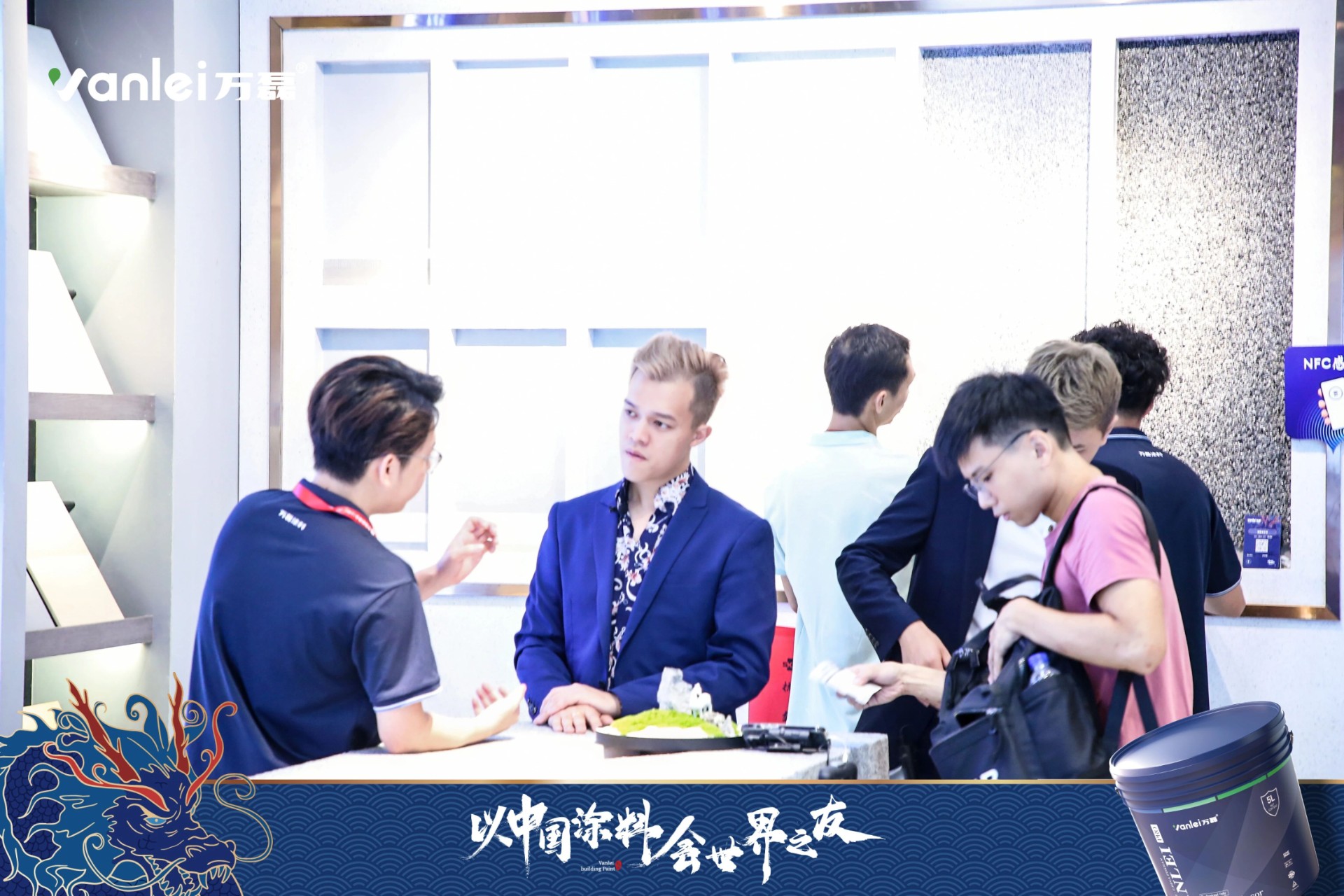 七年蟬聯(lián)展館人氣王！萬磊涂料，以中國涂料，會世界之友